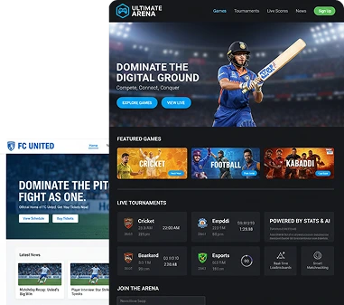 Sports Website Development