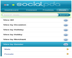 Social PDA App