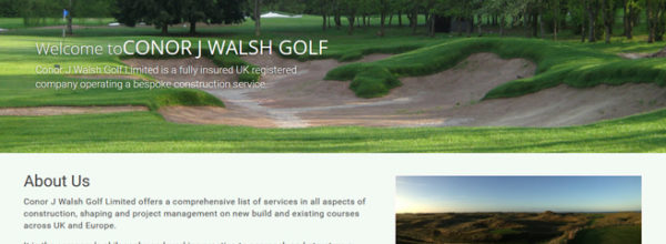 Conor J Walsh Golf