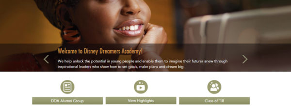 Disney Dreamers Academy