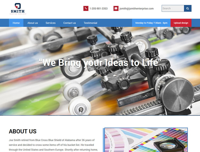 Smith printing