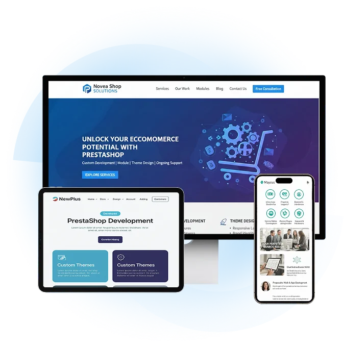 PrestaShop Development-appImg
