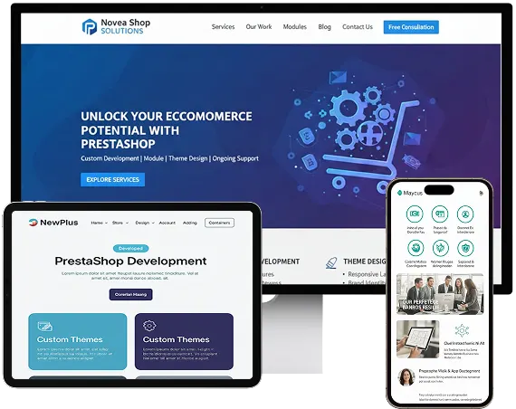 PrestaShop Development-appImg